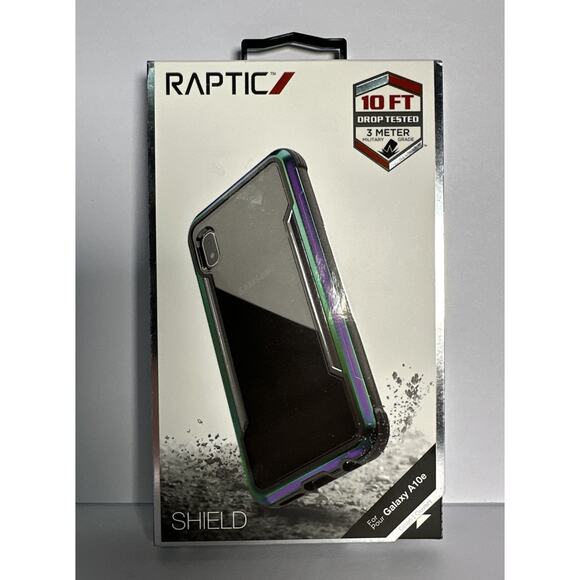 RAPTIC Shield Cell Phone Case For Galaxy A10e 10 ft Drop Tested - Iridescent - Picture 1 of 5